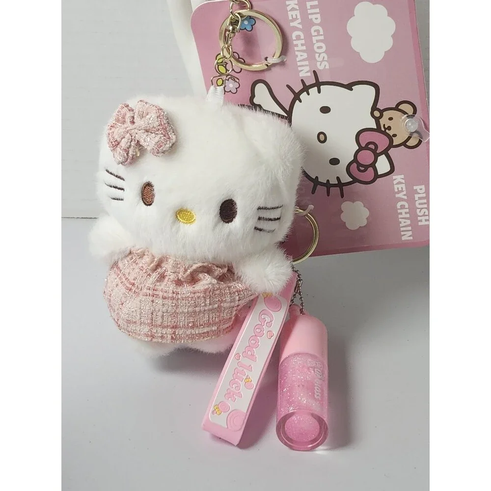 Kitty, Lipgloss, And Good Luck Keychains